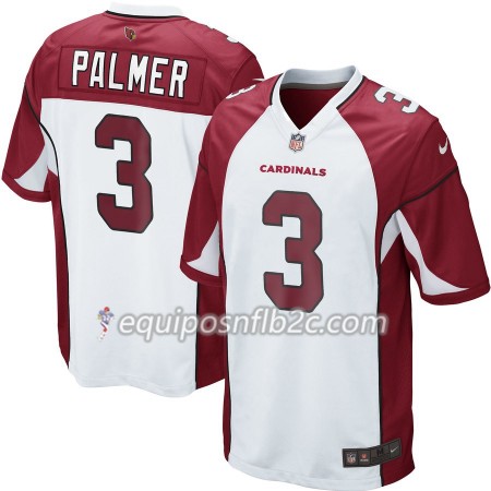Camiseta Hombre NFL Arizona Cardinals Carson Palmer 3 Nike Blanco
